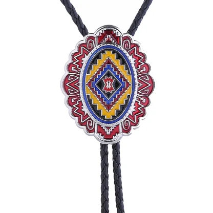 Gemstone-like Bolo Tie with Scorpion Design - Image 6