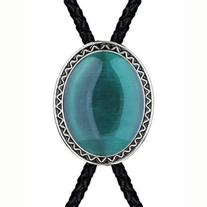 Gemstone-like Bolo Tie with Scorpion Design - Image 5