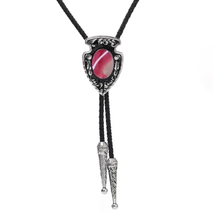 Elegant Bolo Tie with Vintage-style Design - Image 12