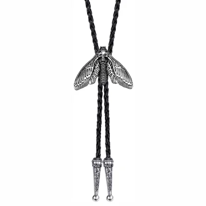 Western Tie with Insect Shaped Pendant - Image 2