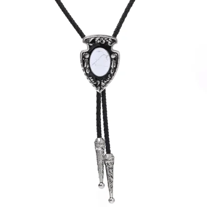 Elegant Bolo Tie with Vintage-style Design - Image 5