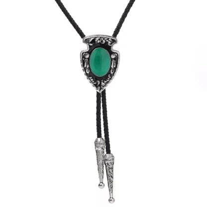 Elegant Bolo Tie with Vintage-style Design - Image 3