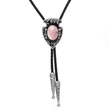 Elegant Bolo Tie with Vintage-style Design - Image 4