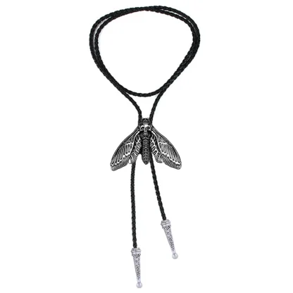 Western Tie with Insect Shaped Pendant - Image 3