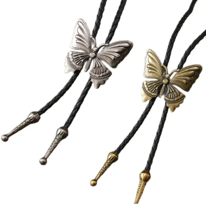 Butterfly Buckle Bolo Tie for Formal Events - Image 7