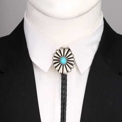 Asymmetrical Oval Shaped Bolo Tie - Image 12