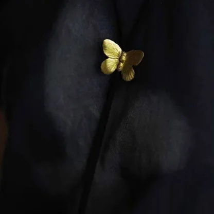 Simple Bolo Tie with Butterfly Shape Pendant - Image 7