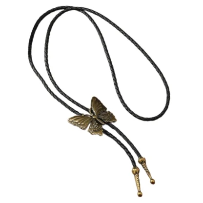 Butterfly Buckle Bolo Tie for Formal Events - Image 4