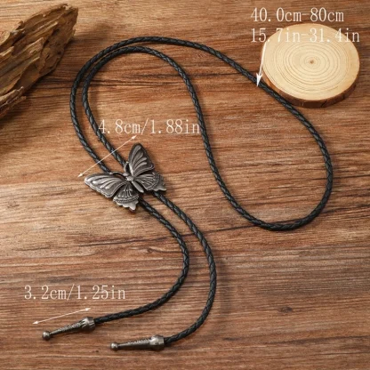 Butterfly Buckle Bolo Tie for Formal Events - Image 6