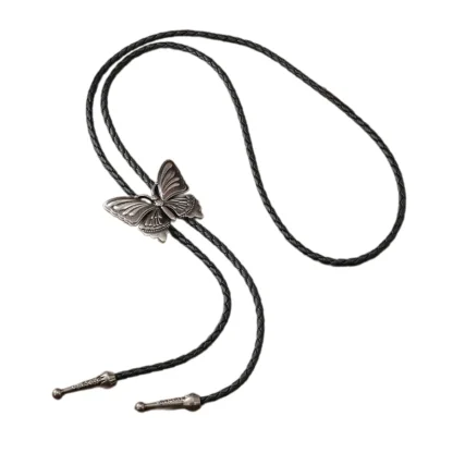 Butterfly Buckle Bolo Tie for Formal Events - Image 3