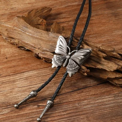 Butterfly Buckle Bolo Tie for Formal Events - Image 9